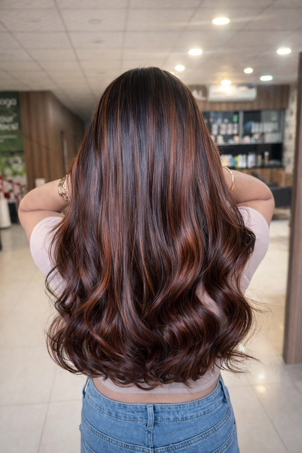 Balayage colour